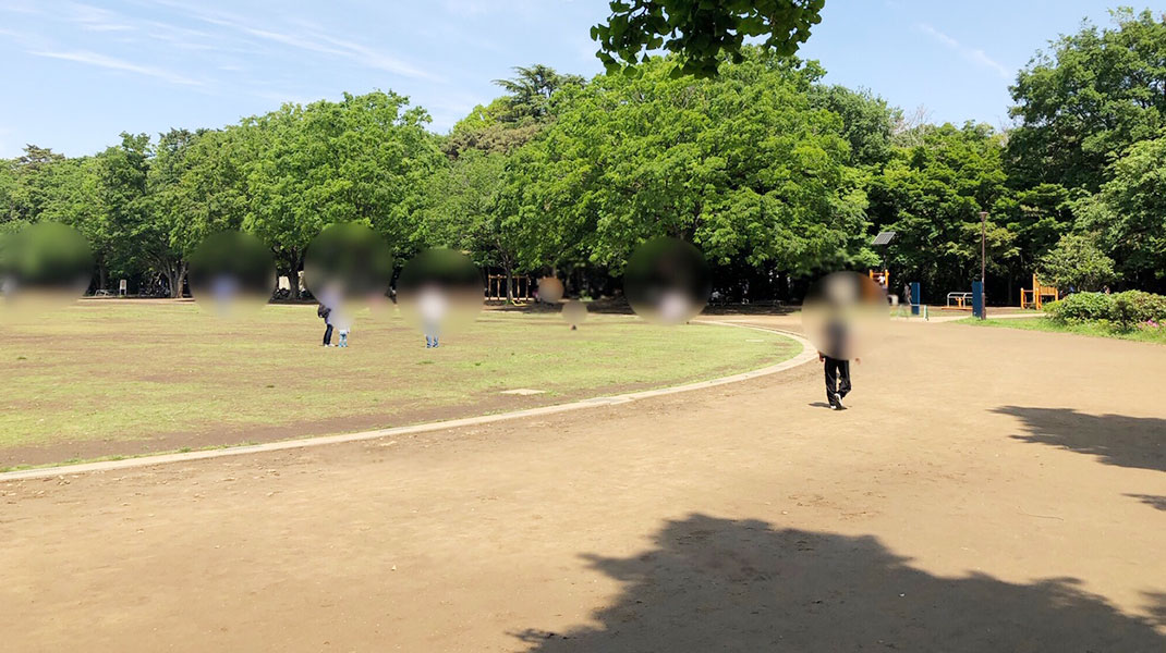 井の頭自然文化園の西園トラック